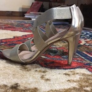 Kelly & Katie gold stilettos